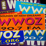 WWOZ stickers