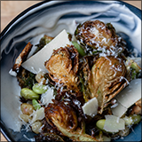 Fried Brussels Sprouts Salad