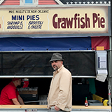 Jazz Fest food booth